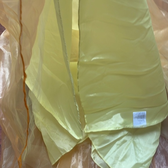 BELLE PRINCESSl Open Shoulder Yellow Mesh Belle Princess Formal Dress … - Picture 6 of 10